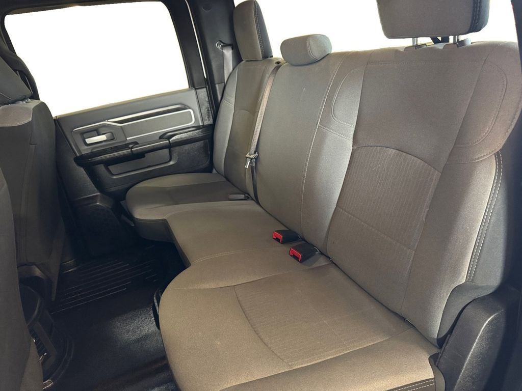 Used 2021 Bright White Clearcoat RAM Big Horn Crew Cab 4x4 6