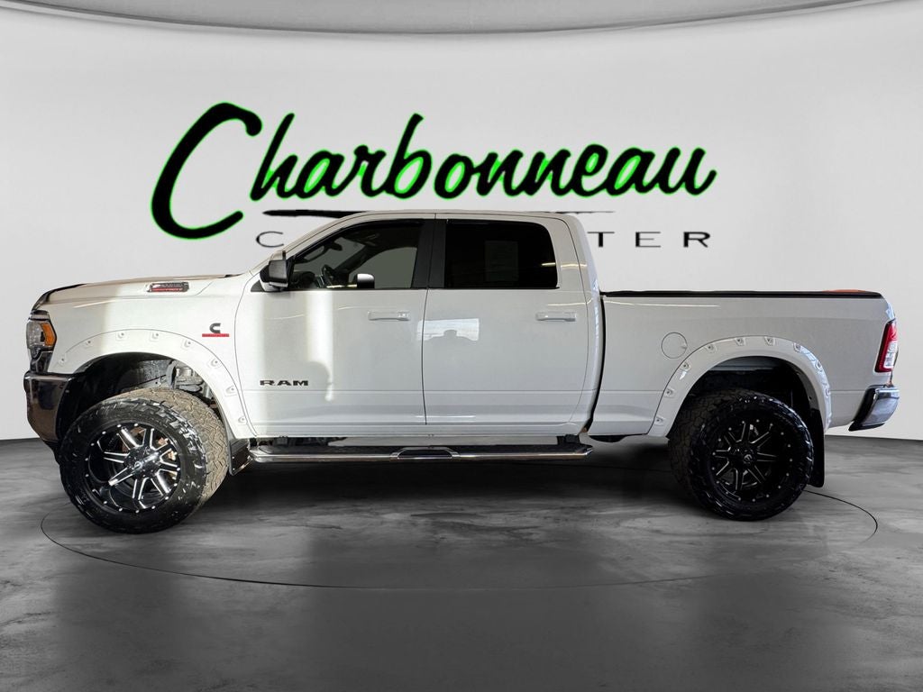Used 2021 Bright White Clearcoat RAM Big Horn Crew Cab 4x4 6
