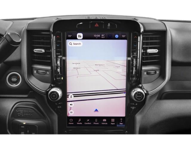 Used 2025 Bright White Clearcoat RAM Laramie Crew Cab 4x4 6