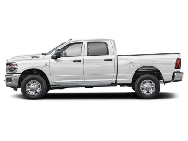 Used 2025 Bright White Clearcoat RAM Laramie Crew Cab 4x4 6