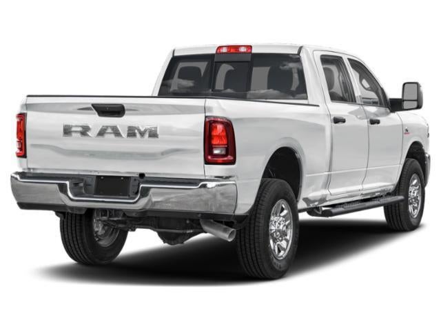 Used 2025 Bright White Clearcoat RAM Laramie Crew Cab 4x4 6