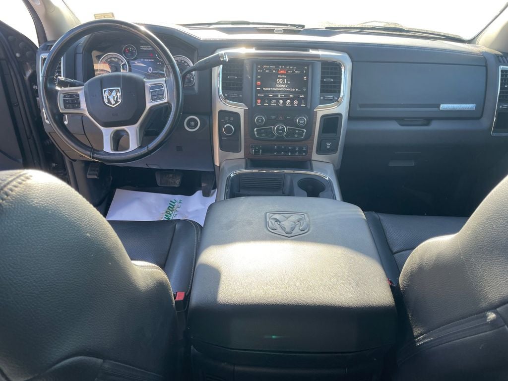 Used 2016 Granite Crystal Metallic Clearcoat RAM Laramie image 12