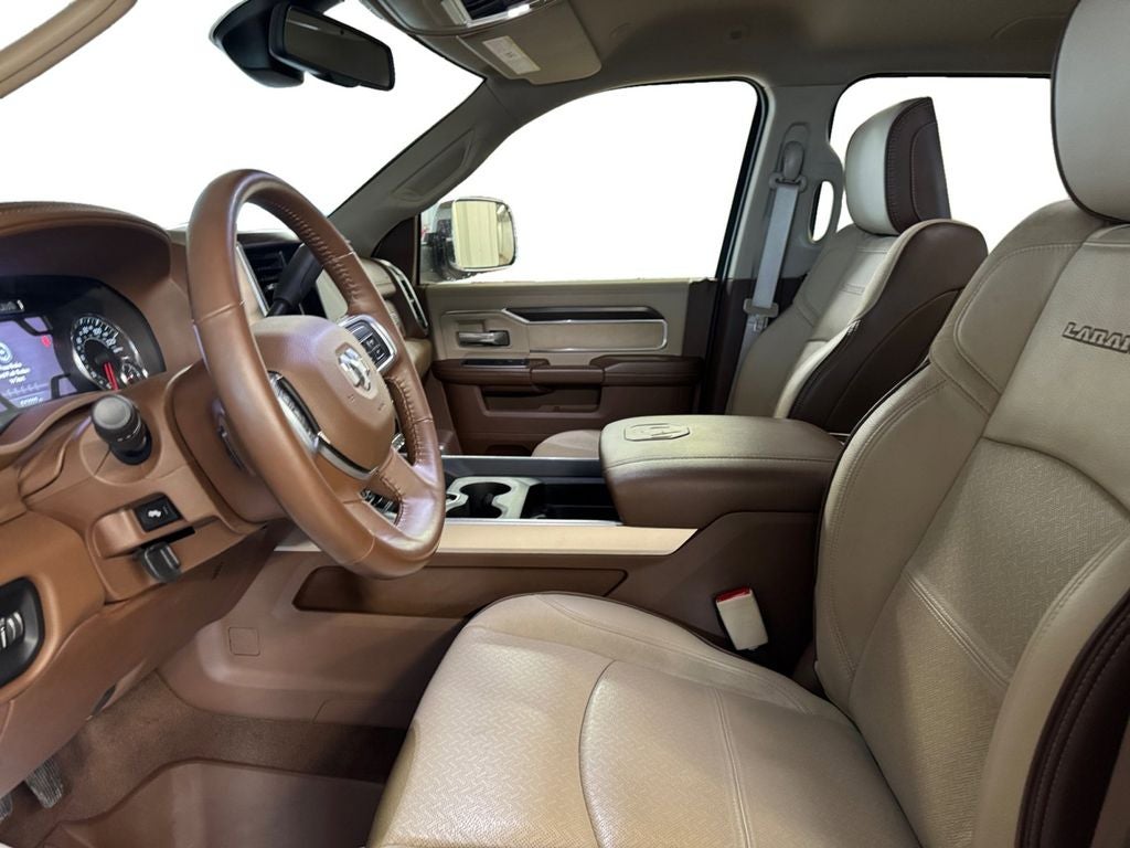 Used 2022 Pearl White RAM Laramie Crew Cab 4x4 6