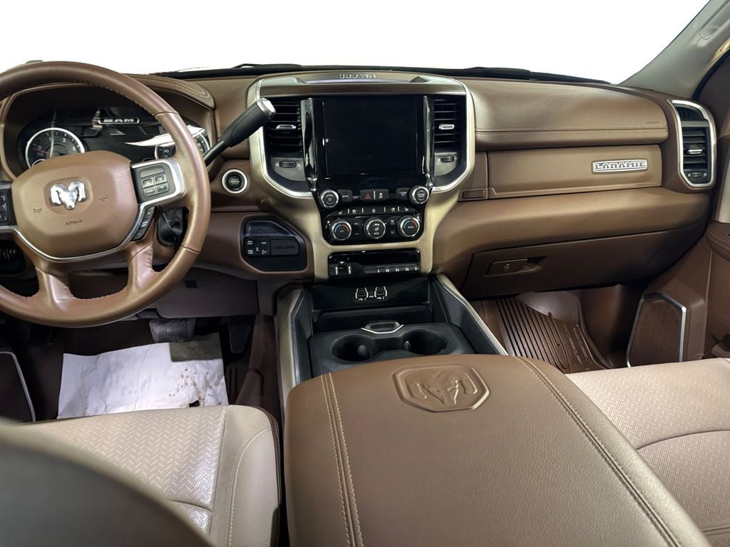 Used 2022 Pearl White RAM Laramie Crew Cab 4x4 6