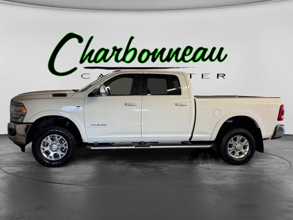 Used 2022 Pearl White RAM Laramie Crew Cab 4x4 6