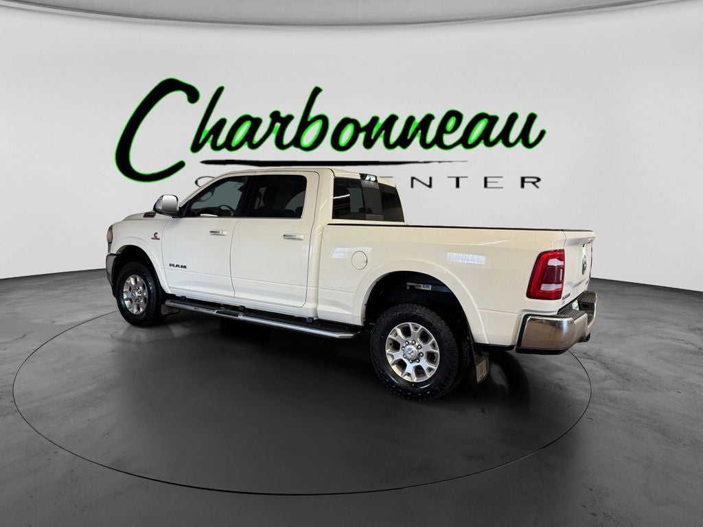 Used 2022 Pearl White RAM Laramie Crew Cab 4x4 6