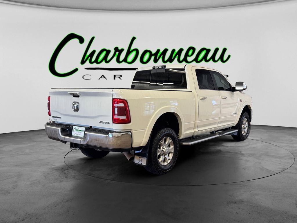Used 2022 Pearl White RAM Laramie Crew Cab 4x4 6