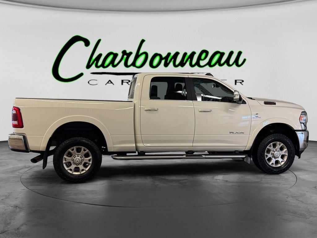Used 2022 Pearl White RAM Laramie Crew Cab 4x4 6