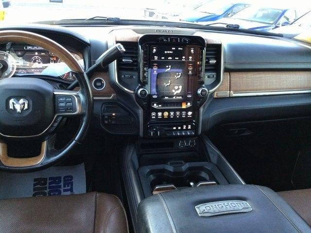 Used 2021 Billet Silver Metallic Clearcoat RAM Limited Longhorn Crew Cab 4x4 6