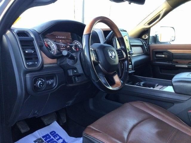 Used 2021 Billet Silver Metallic Clearcoat RAM Limited Longhorn Crew Cab 4x4 6