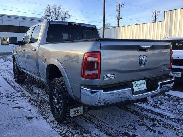 Used 2021 Billet Silver Metallic Clearcoat RAM Limited Longhorn Crew Cab 4x4 6