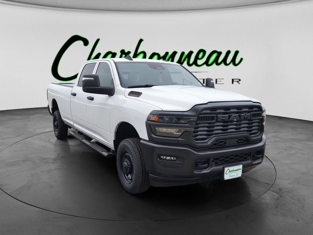 New 2026 Bright White Clear-Coat Exterior Paint RAM RAM 2500 TRADESMAN CREW CAB 4X4 8