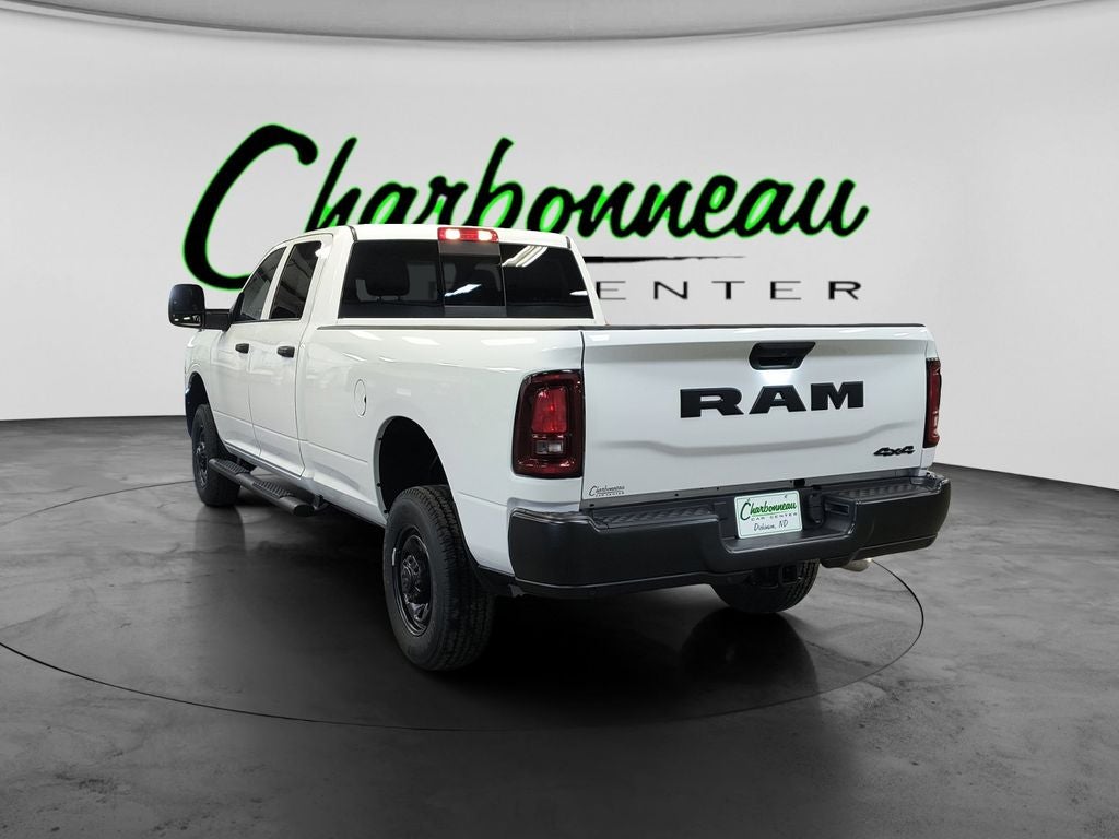 New 2026 Bright White Clear-Coat Exterior Paint RAM RAM 2500 TRADESMAN CREW CAB 4X4 8