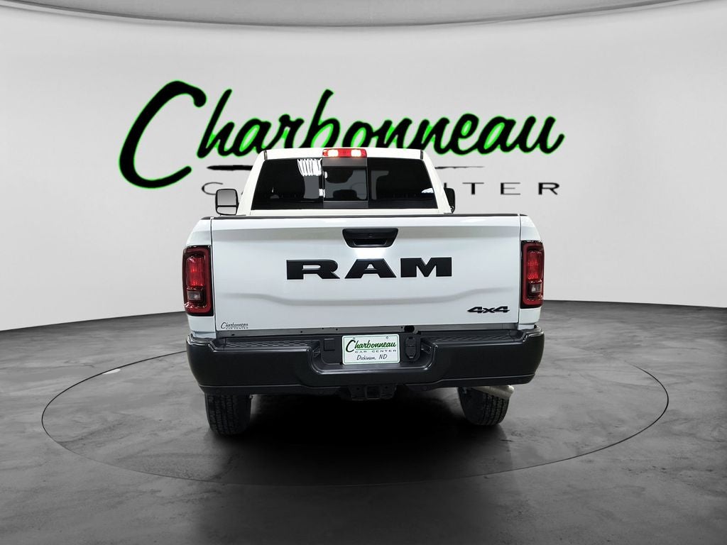 New 2026 Bright White Clear-Coat Exterior Paint RAM RAM 2500 TRADESMAN CREW CAB 4X4 8