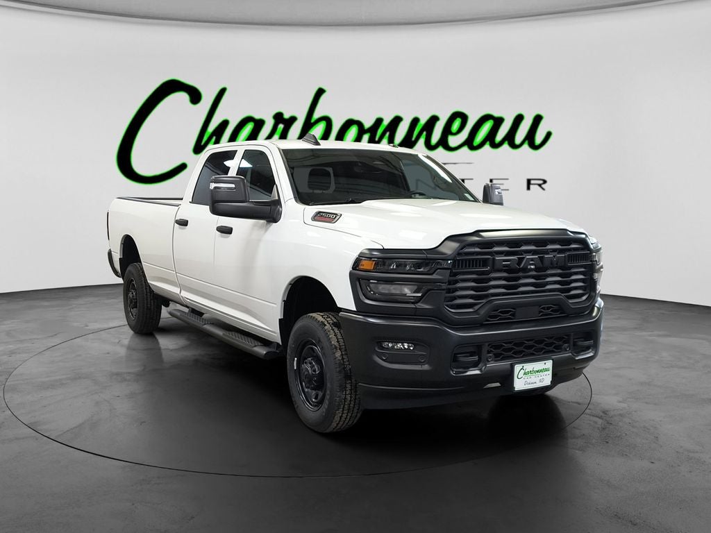 New 2026 Bright White Clear-Coat Exterior Paint RAM RAM 2500 TRADESMAN CREW CAB 4X4 8