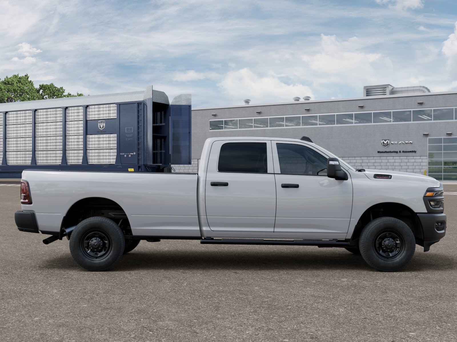 New 2026 Bright White Clear-Coat Exterior Paint RAM RAM 2500 TRADESMAN CREW CAB 4X4 8