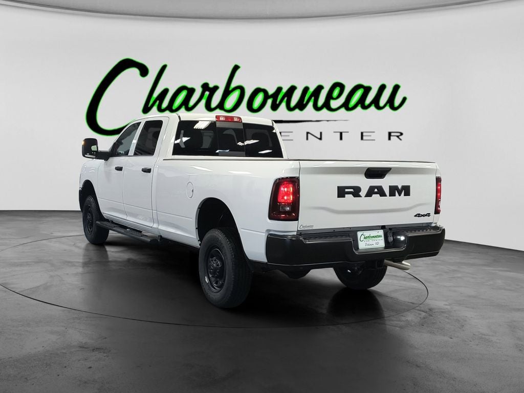 New 2026 Bright White Clear-Coat Exterior Paint RAM RAM 2500 TRADESMAN CREW CAB 4X4 8