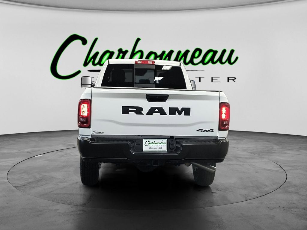 New 2026 Bright White Clear-Coat Exterior Paint RAM RAM 2500 TRADESMAN CREW CAB 4X4 8