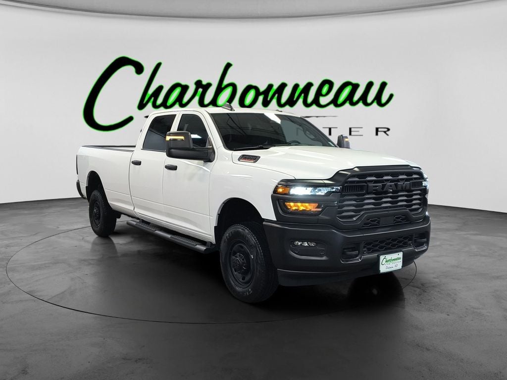 New 2026 Bright White Clear-Coat Exterior Paint RAM RAM 2500 TRADESMAN CREW CAB 4X4 8