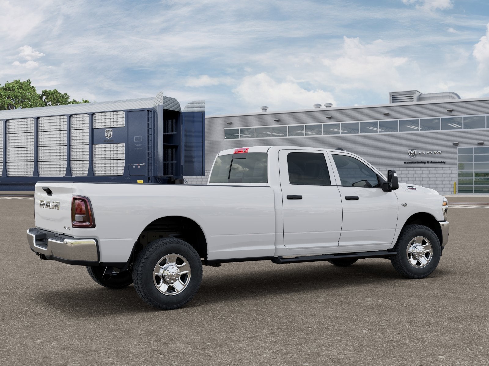 New 2027 Bright White Clearcoat RAM Tradesman image 2