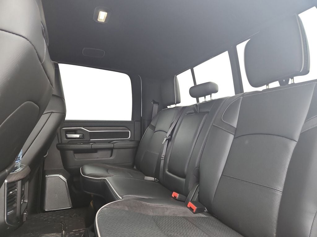 Used 2025 Bright White Clearcoat RAM Laramie Crew Cab 4x4 8