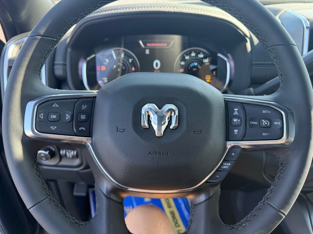 Used 2025 Diamond Black Crystal Pearlcoat RAM Laramie Crew Cab 4x4 8