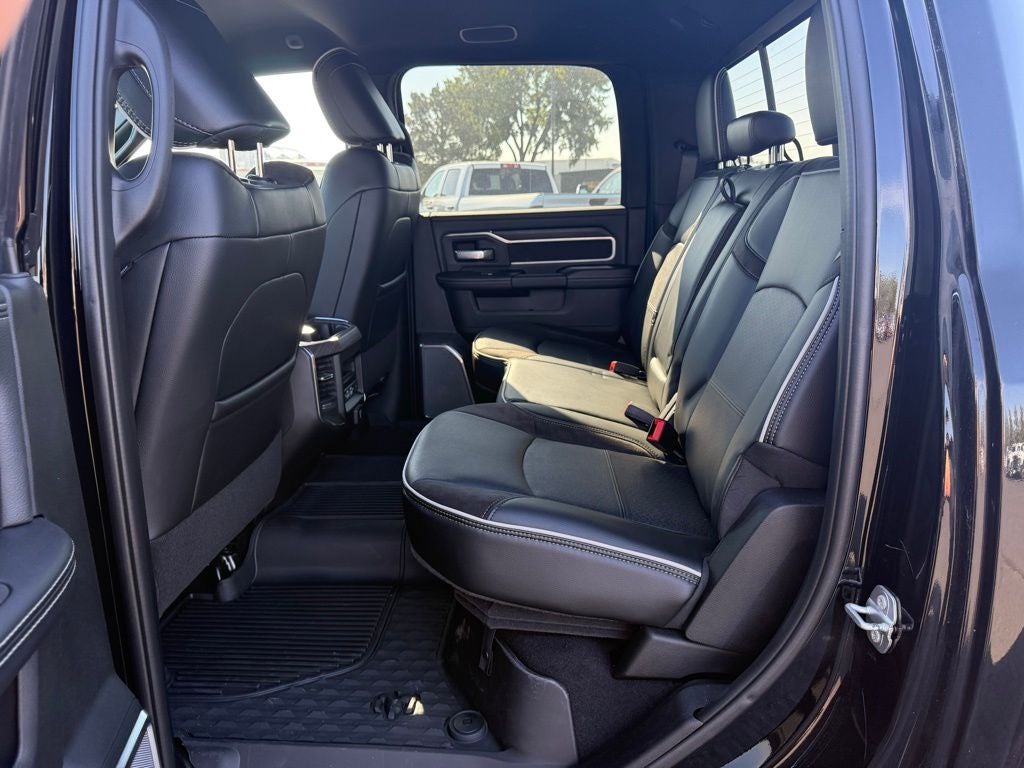 Used 2025 Diamond Black Crystal Pearlcoat RAM Laramie Crew Cab 4x4 8