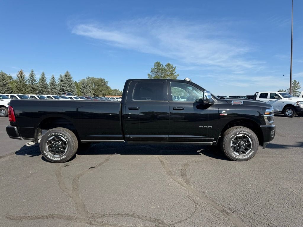 Used 2025 Diamond Black Crystal Pearlcoat RAM Laramie Crew Cab 4x4 8