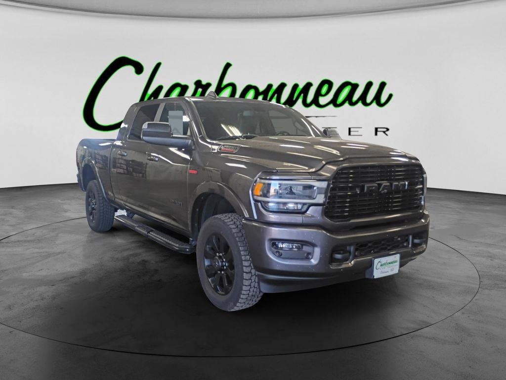 Used 2020 Granite Crystal Metallic Clearcoat RAM Laramie Mega Cab 4x4 6