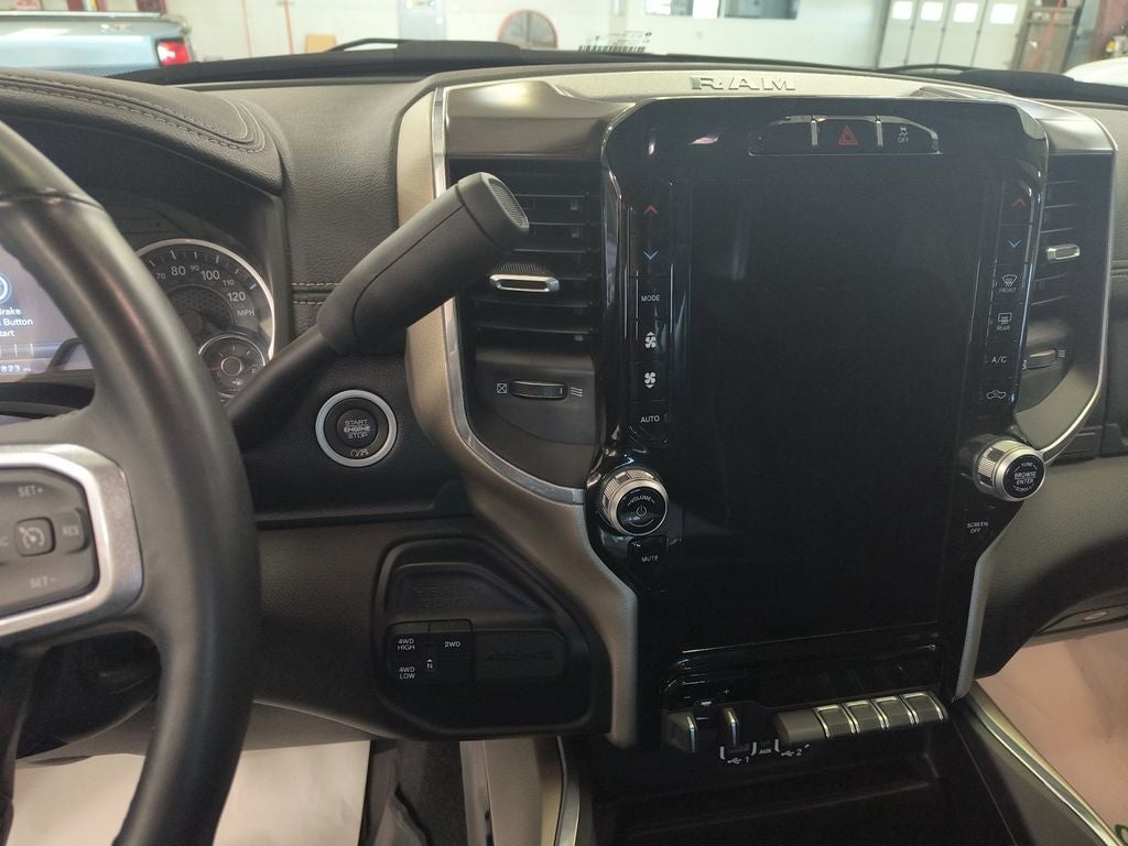 Used 2024 Granite Crystal Metallic Clearcoat RAM Laramie Crew Cab 4x4 6
