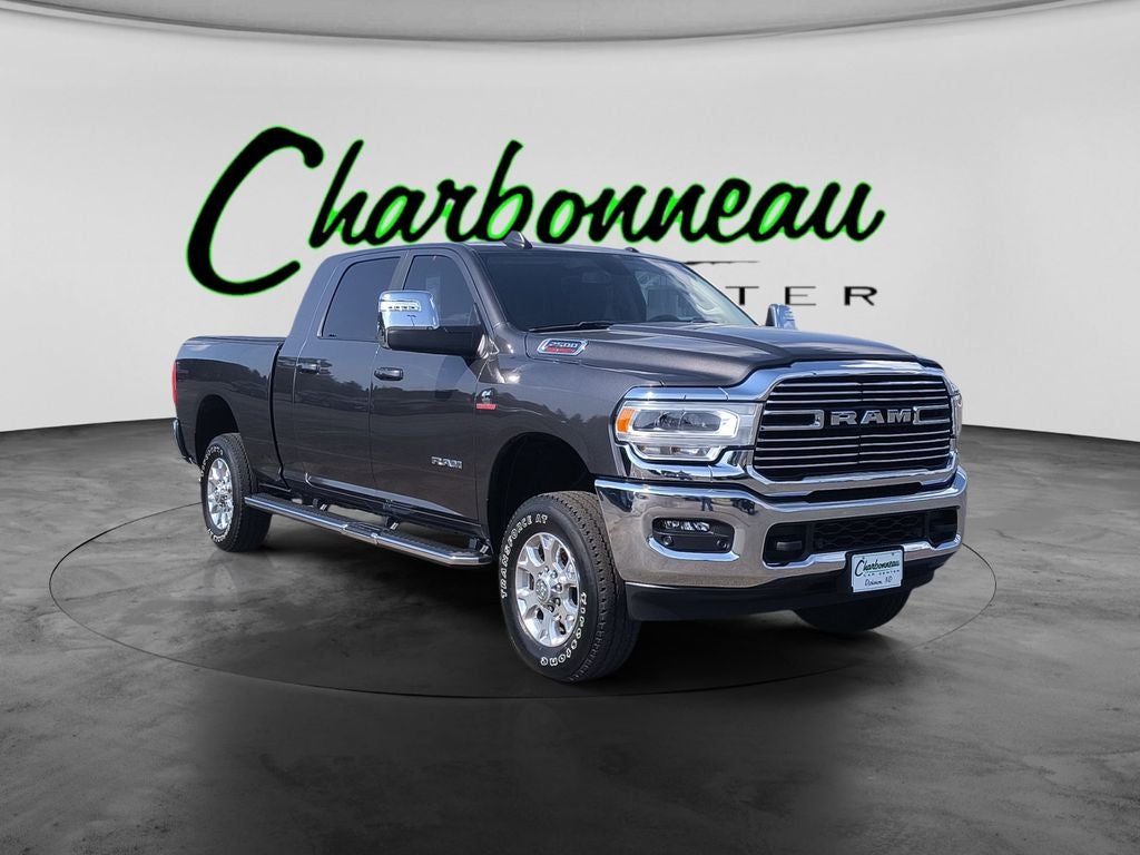 Used 2024 Granite Crystal Metallic Clearcoat RAM Laramie Crew Cab 4x4 6