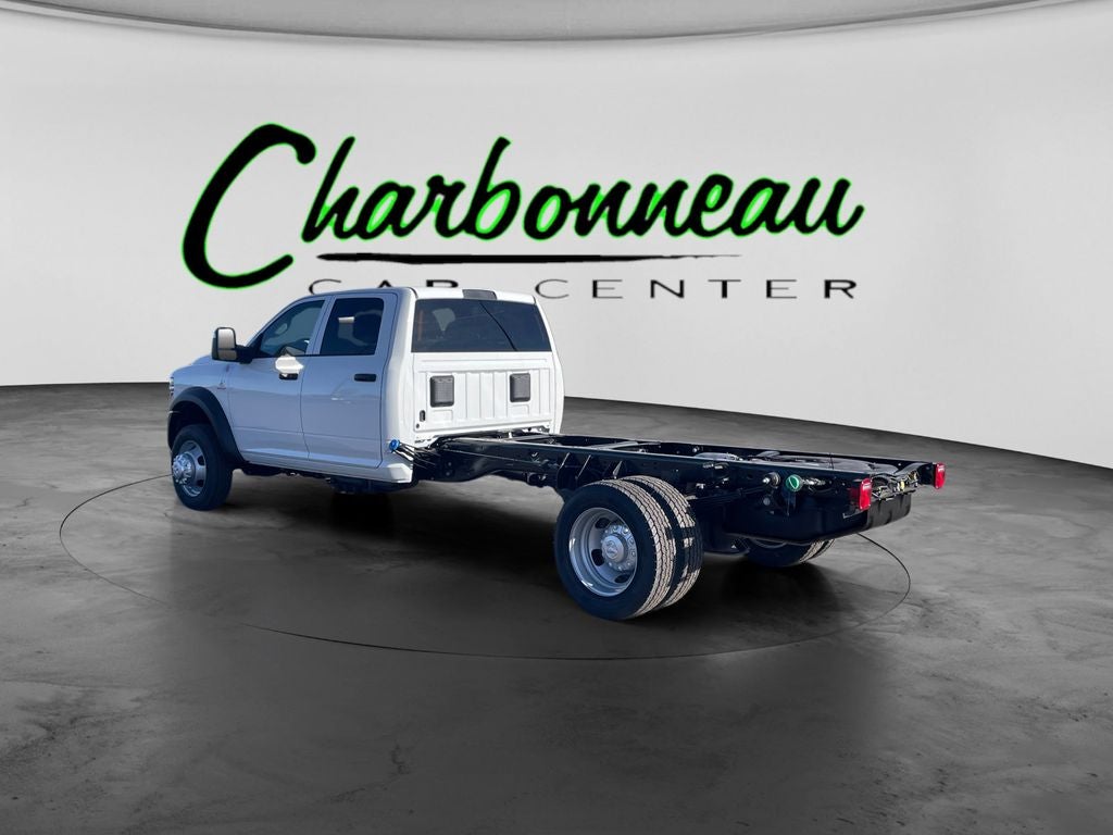New 2026 Bright White Clear-Coat Exterior Paint RAM RAM 5500 TRADESMAN CHASSIS CREW CAB 4X4 84