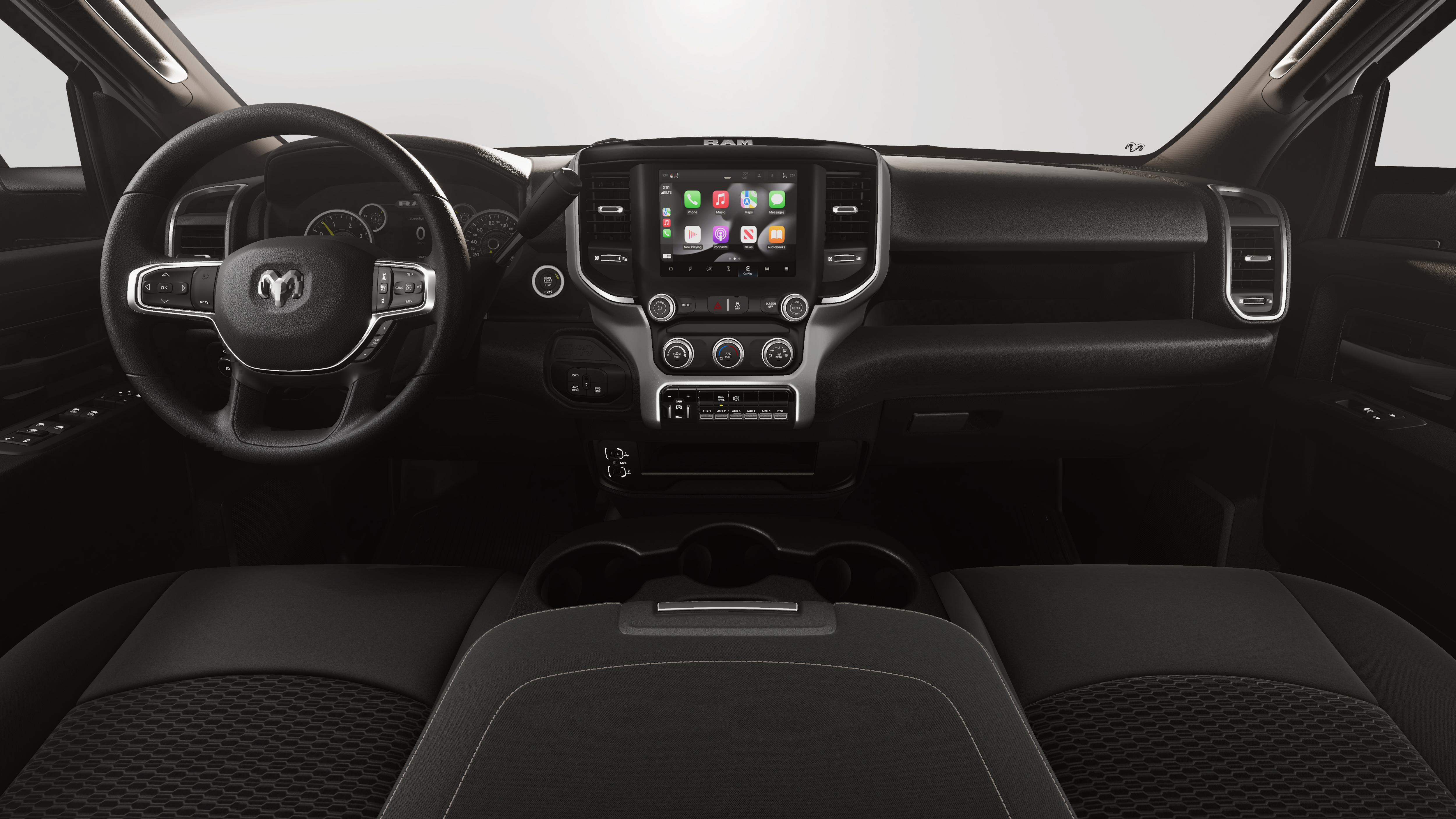 New 2026 Bright White Clear-Coat Exterior Paint RAM RAM 3500 TRADESMAN CREW CAB CHASSIS 4X4 60