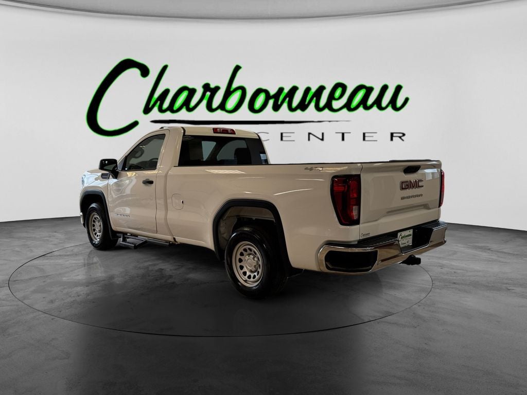 Used 2024 Summit White GMC 4WD Regular Cab Long Box Pro image 3