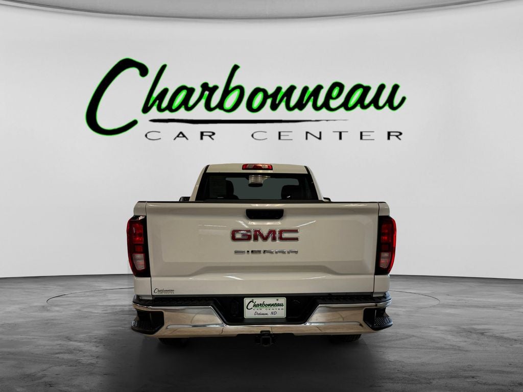 Used 2024 Summit White GMC 4WD Regular Cab Long Box Pro image 4