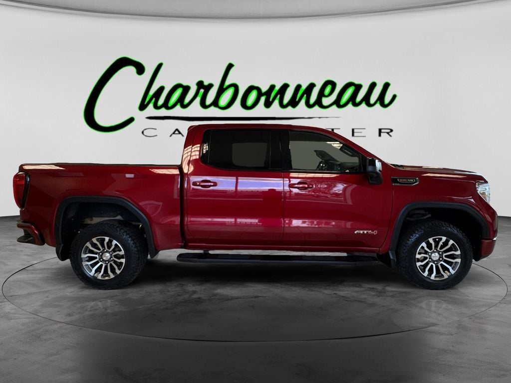 Used 2022 Cayenne Red Tintcoat GMC 4WD Crew Cab Short Box AT4 image 6