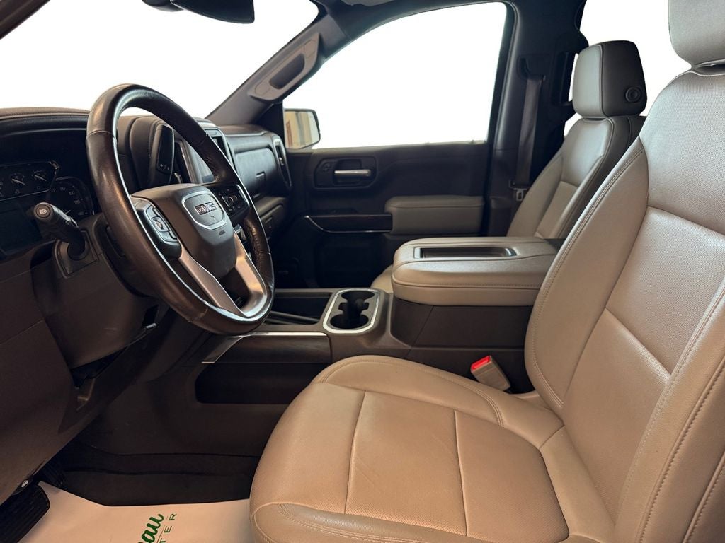 Used 2021 Satin Steel Metallic GMC 4WD Crew Cab Short Box SLT image 10