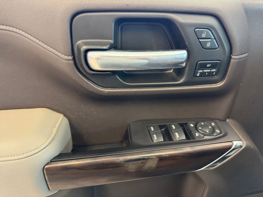 Used 2021 Satin Steel Metallic GMC 4WD Crew Cab Short Box SLT image 11