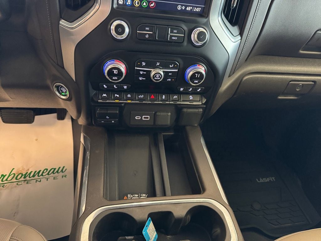 Used 2021 Satin Steel Metallic GMC 4WD Crew Cab Short Box SLT image 15