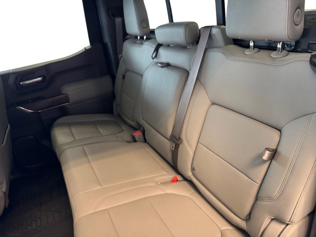 Used 2021 Satin Steel Metallic GMC 4WD Crew Cab Short Box SLT image 16