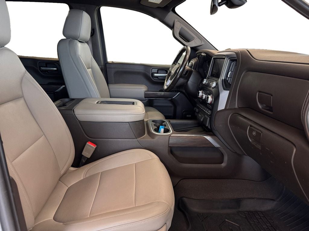 Used 2021 Satin Steel Metallic GMC 4WD Crew Cab Short Box SLT image 17