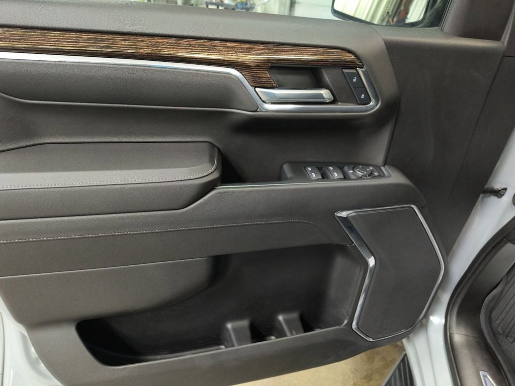 Used 2024 Thunderstorm Gray GMC 4WD Crew Cab Short Box Elevation with 3SB image 11