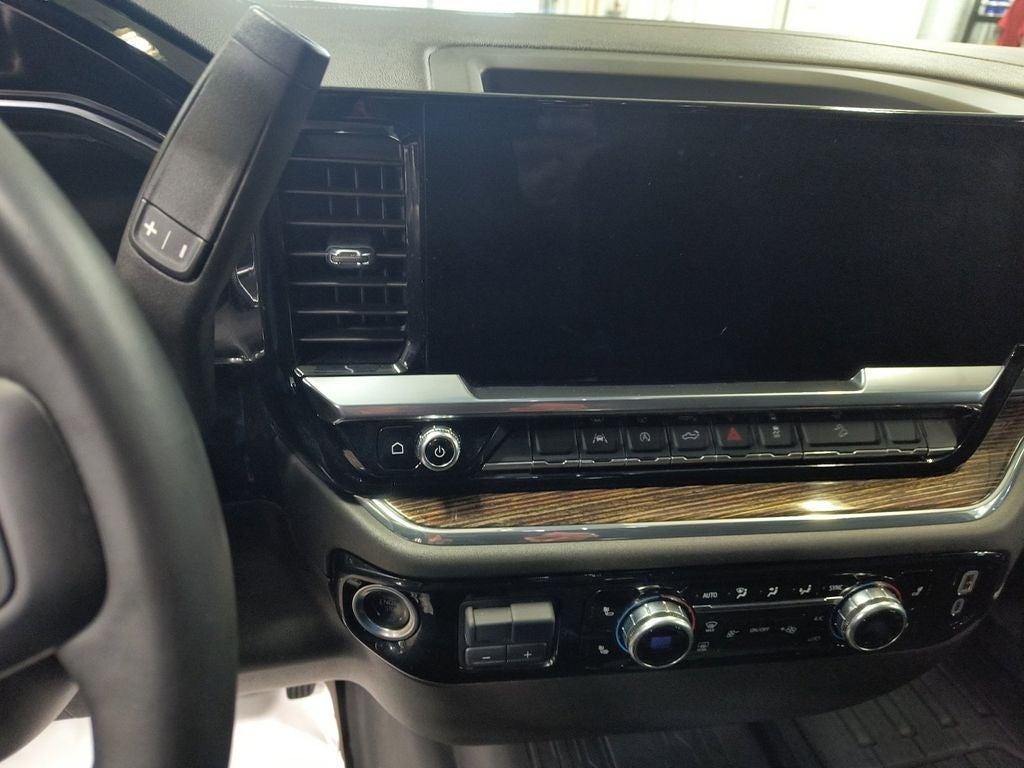 Used 2024 Thunderstorm Gray GMC 4WD Crew Cab Short Box Elevation with 3SB image 15