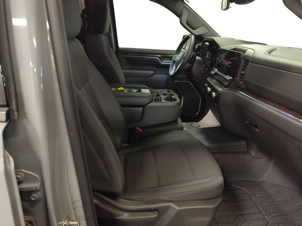 Used 2024 Thunderstorm Gray GMC 4WD Crew Cab Short Box Elevation with 3SB image 17