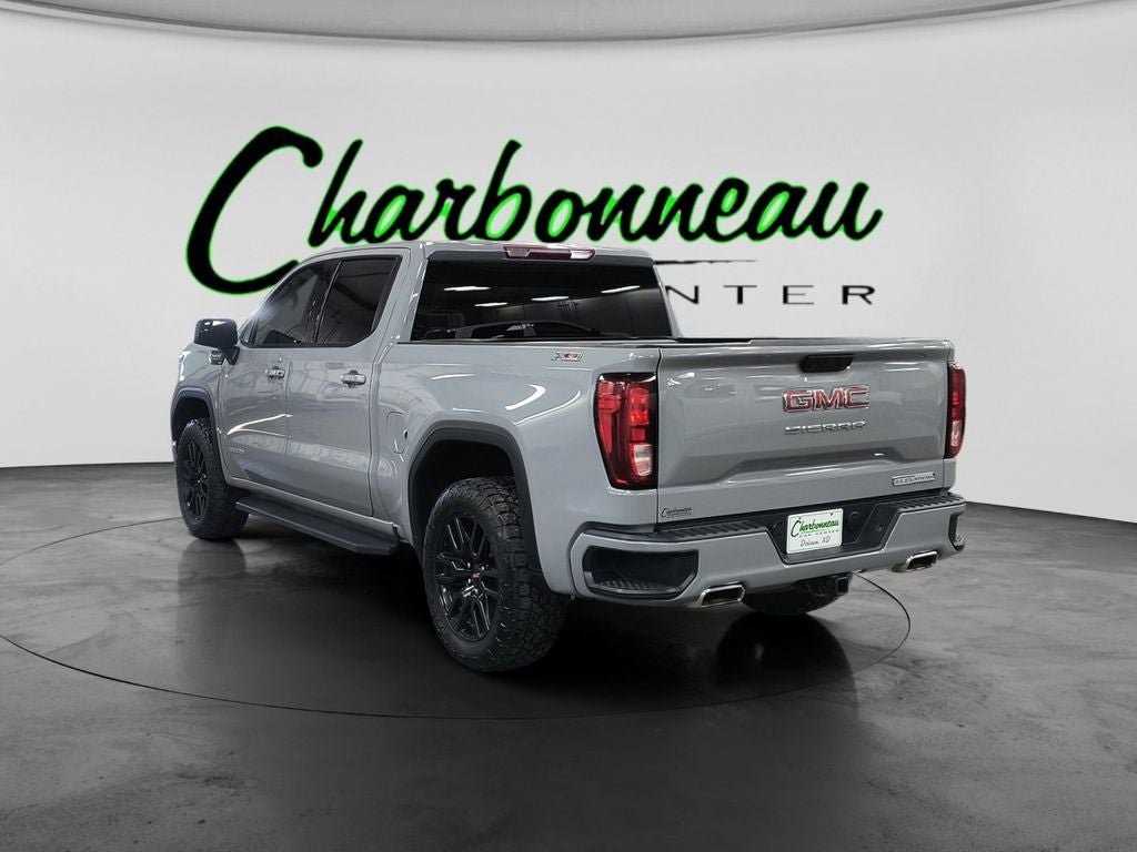 Used 2024 Thunderstorm Gray GMC 4WD Crew Cab Short Box Elevation with 3SB image 3