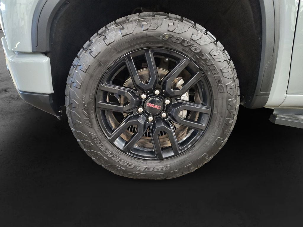 Used 2024 Thunderstorm Gray GMC 4WD Crew Cab Short Box Elevation with 3SB image 9