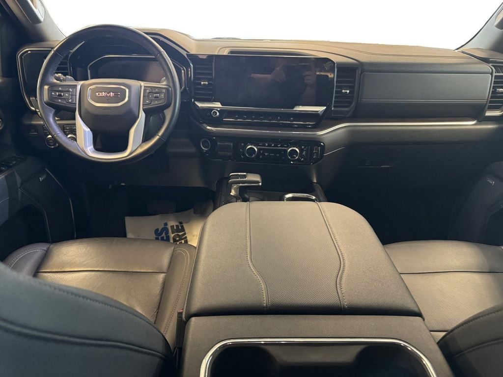 Used 2024 Sterling Metallic GMC 4WD Crew Cab Short Box SLT image 12