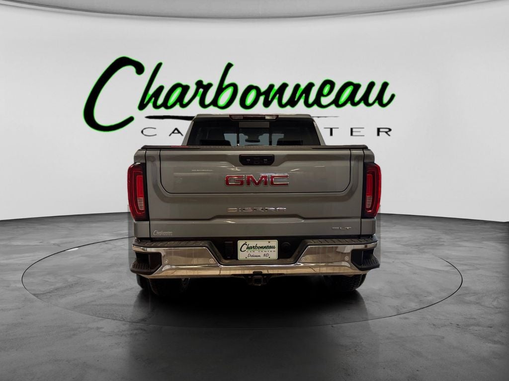 Used 2024 Sterling Metallic GMC 4WD Crew Cab Short Box SLT image 4