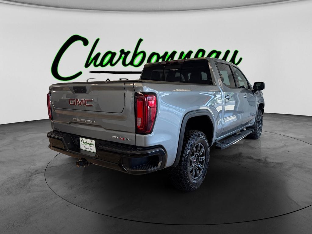 Used 2024 Sterling Metallic GMC 4WD Crew Cab Short Box AT4X image 5