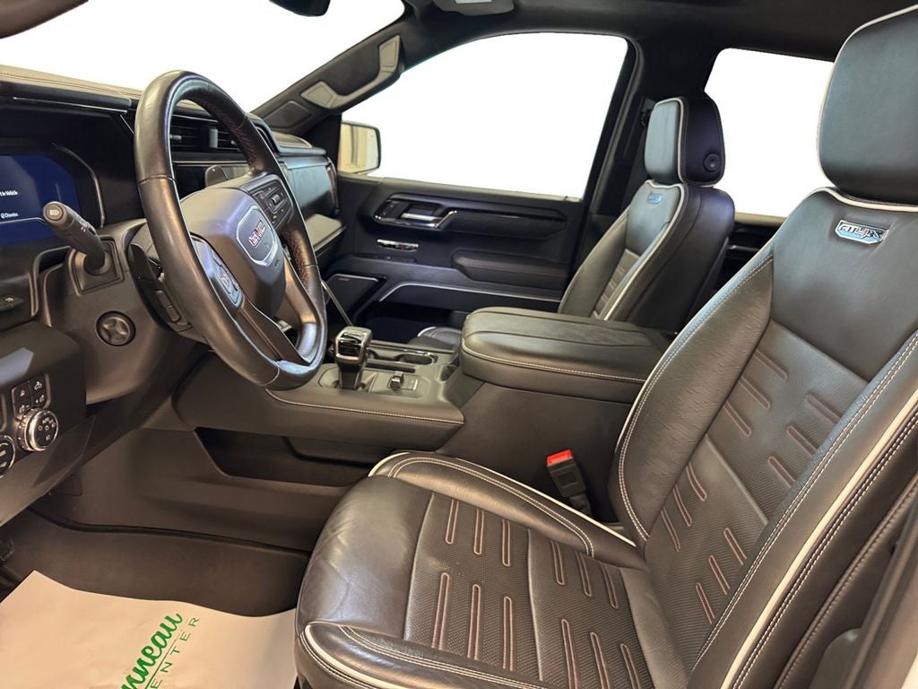 Used 2023 Summit White GMC 4WD Crew Cab Short Box AT4X image 10